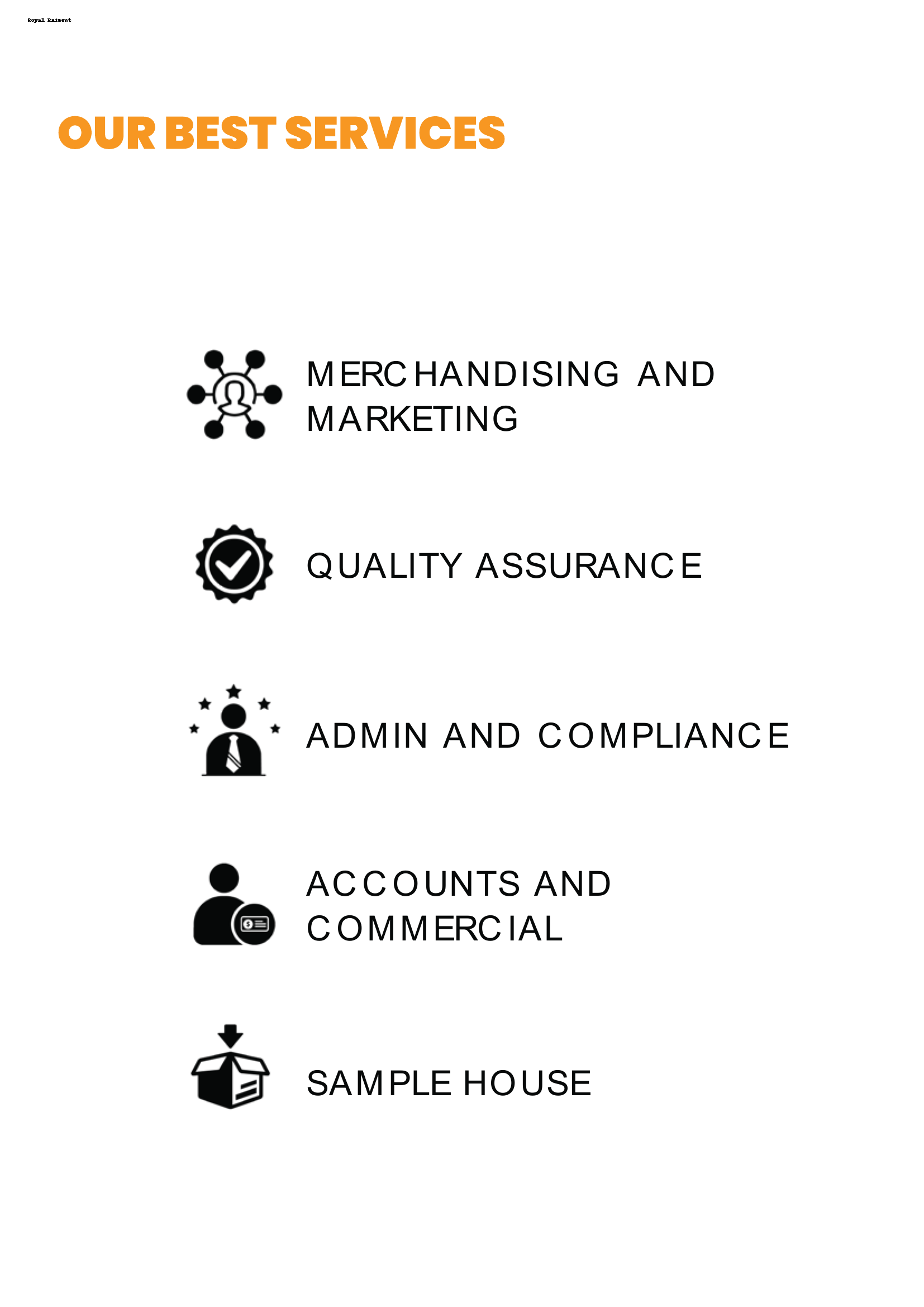 Royal Raiment Profile